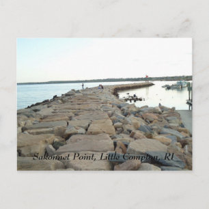 Sakonnet Point, Little Compton, RI Vykort