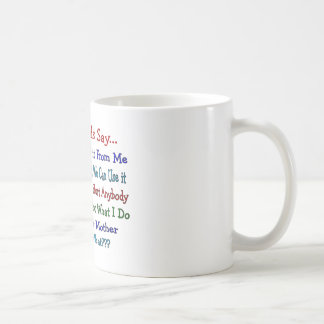 Sakpappornågot att säga--Fars daggåvor Kaffemugg