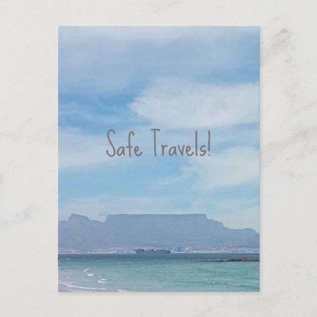 Säkra Travels i Kapstaden Vykort (Framsida)
