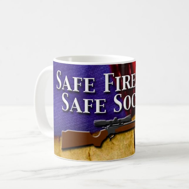 Säkra Vapen, Säkrare Samhälle Kaffemugg (Framsida vänster)