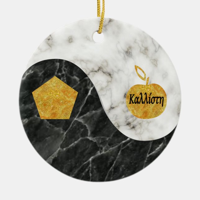 Sakral Chao prydnad Julgransprydnad Keramik (Framsidan)