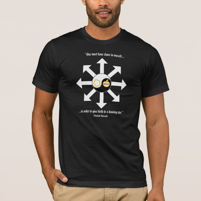 Sakral Chao stjärna T-shirt (Framsida)