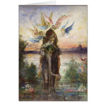 Sakral elefant (Péri) vid Gustave Moreau