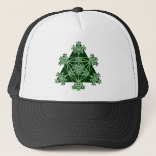 Sakral geometri: Gröna trianglar: Truckerkeps