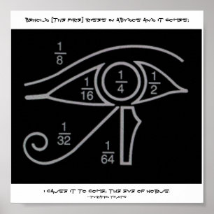 Sakral geometriaffisch poster