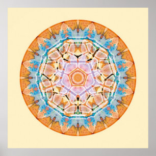 Sakral geometriMandala 5 Poster