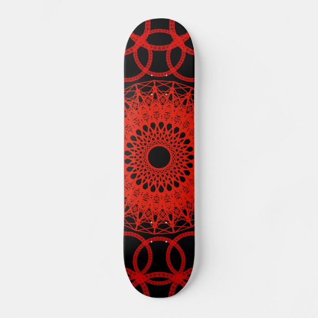 Sakral geometriSkateboard Old School Skateboard Bräda 21,6 Cm (Framsida)
