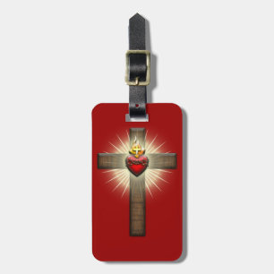 Sakral hjärta av den Jesus kor Bagagebricka