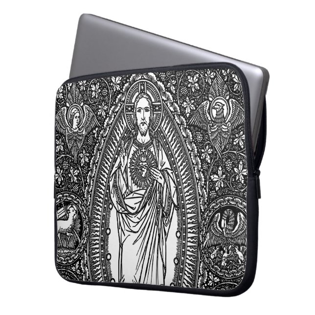 Sakral hjärta av Jesus: Generisk laptop sleeve (Framsidan Vänster)
