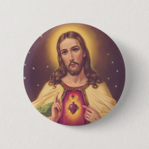 Sakral hjärta av Jesus Knapp