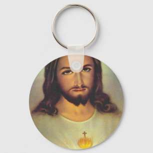 Sakral hjärta av Jesus Nyckelring