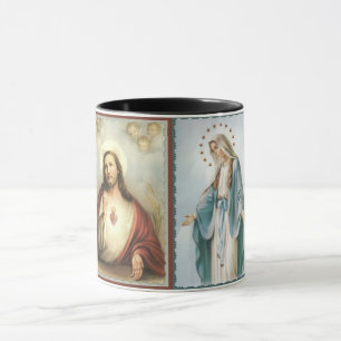 Sakral hjärta av Jesus välsignade modern Mugg