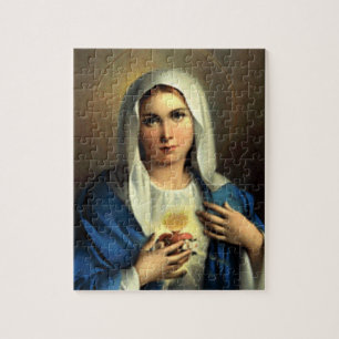 SAKRAL HJÄRTA AV MARY 09 ANPASSADEPRODUKTER PUSSEL