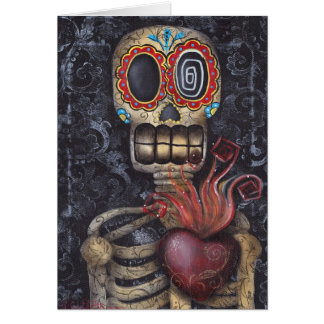 Sakral hjärta hälsningskort