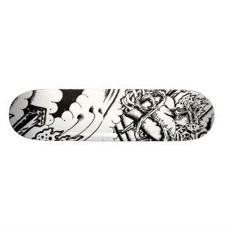 Sakral hjärta skateboard bräda 20 cm
