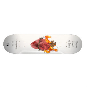 Sakral hjärtaSkateboard Mini Skateboard Bräda 18,7 Cm