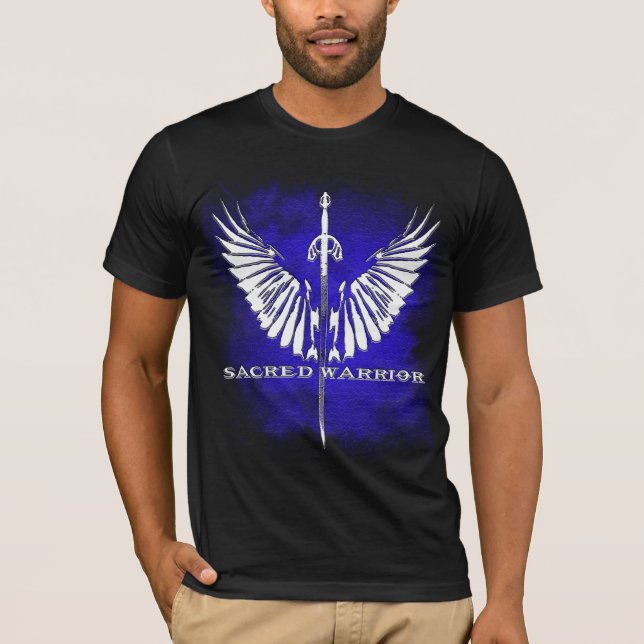 Sakral krigarelogotyp tee shirt (Framsida)