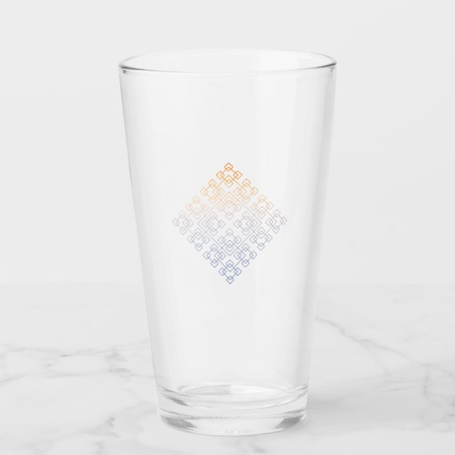 Sakral nr. 1 för geometriexponeringsglas | glaskopp (Framsida)