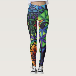 Sakral symbolism leggings