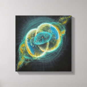 Sakrala fackliga VesicaPiscis Nebulae 111 Canvastryck