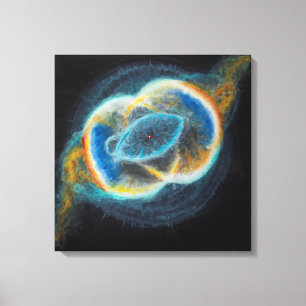 Sakrala fackliga VesicaPiscis Nebulae Canvastryck