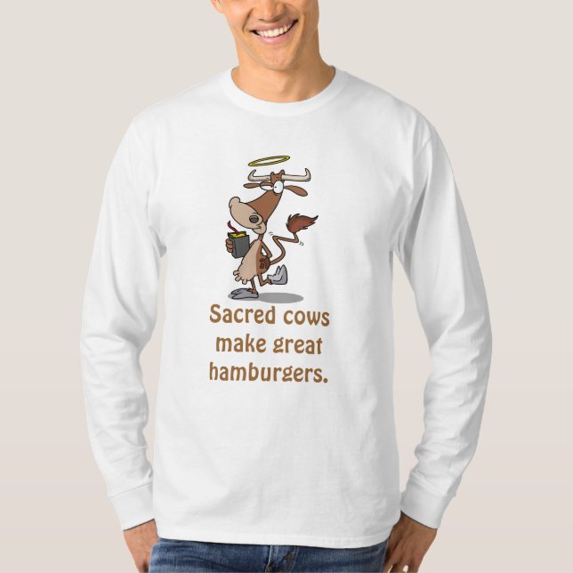 Sakrala kor gör underbara hamburgers. tee shirt (Framsida)