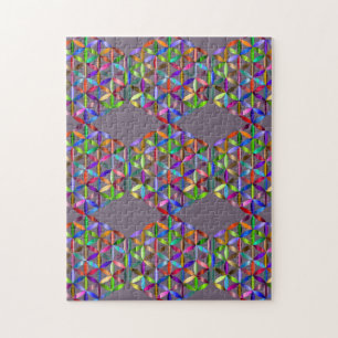 Sakralt geometripussel 11" x 14" (252 lappar), pussel