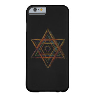 Sakralt geometrisymbol för Hexagram Barely There iPhone 6 Fodral