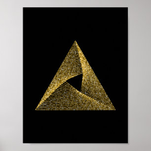 Sakralt geometrisymbol poster