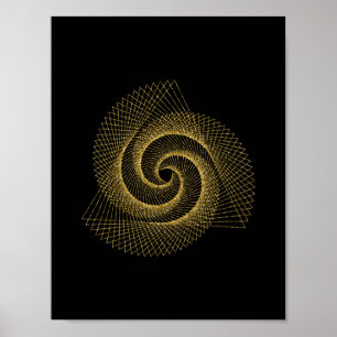 Sakralt geometrisymbol poster