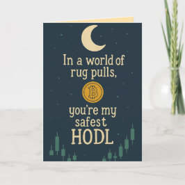 Säkrare HODL-kreditkort för Kärlek Tack Kort