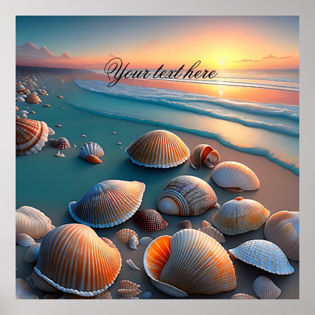 Säkrare på stranden poster (Framsidan)