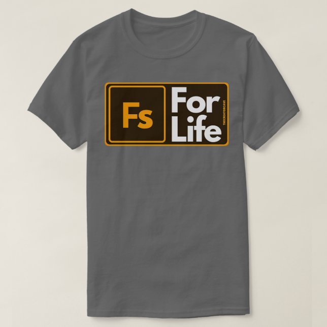 Säkring för livet t shirt (Design framsida)