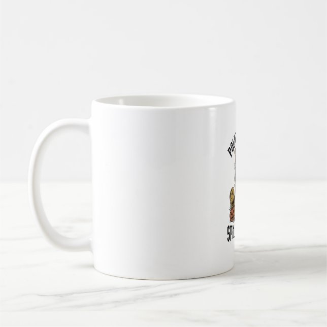 Säkring Häxa Tröja Rolig Halloween Agent Grafik Kaffemugg (Vänster)
