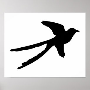 Saksnäppsflygcatcher Poster