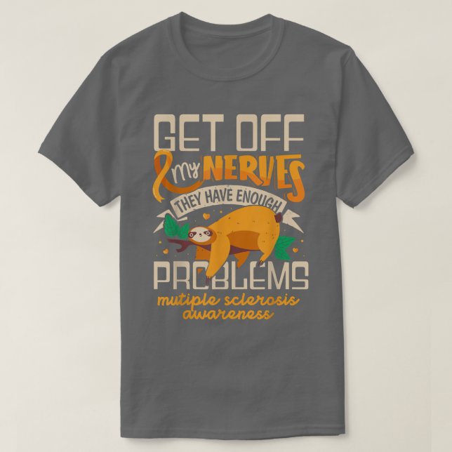 Sakta ner mina nerver har de nog med problem. t shirt (Design framsida)