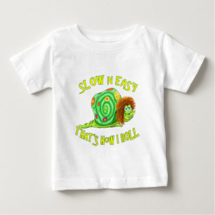 Sakta och lätt som är hur jag rullar t shirt