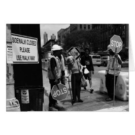 Sakta stoppet hälsningskort