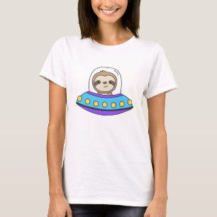 Sakta UFO-mellanrum för Universe Alien Slots T Shirt