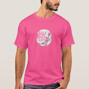 SAKURA 桜 Cherry Blommar Japanska Flower Kanji T Shirt