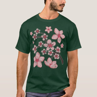Sakura Älskare Japans Rosa Flower Söt Cherry Bl T Shirt