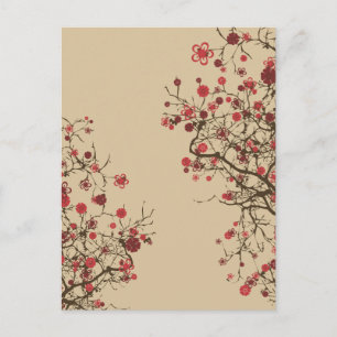Sakura - Blommarna Cherry Vykort