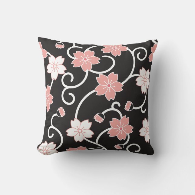 Sakura Blommars Kudde (Framsida)
