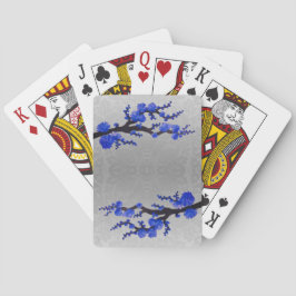 Sakura Blommars Satin Damask Casinokort