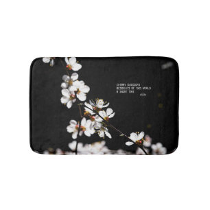 Sakura blommor badrumsmatta