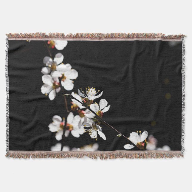 Sakura blommor filt (Framsidan)