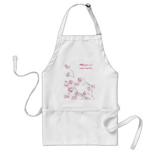 Sakura blommor förkläde