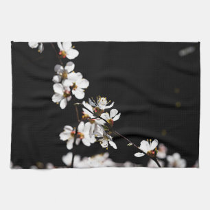 Sakura blommor kökshandduk