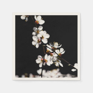 Sakura blommor pappersservett