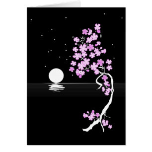 Sakura Blooms under Full Moon OBS Kort